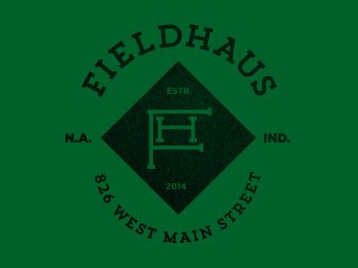 Fieldhaus Restaurant and Bar bar basketball branding logo restaurant sports