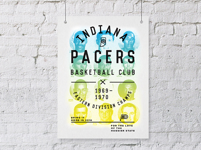 Indiana Pacers Rebrand - Promo Poster