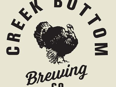 Creek Bottom Brewing Co. Branding