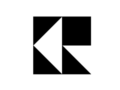 Kennedy Richter Construction branding business card design design identity logo mark typography