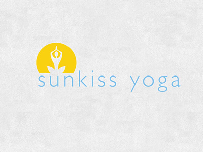 Sunkiss Yoga Logo branding design logo mark