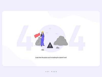 Daily UI 08 - 404 page