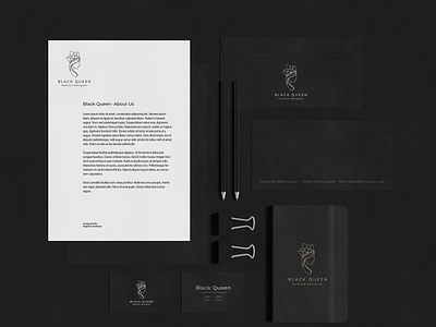 Black Queen | Identity Design branding design graphic design identity identity design logo logodesign logotype raghda design