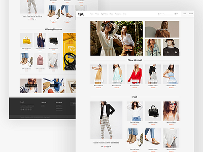 Too style e commerce web