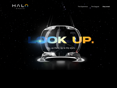 Halo Space - Website design