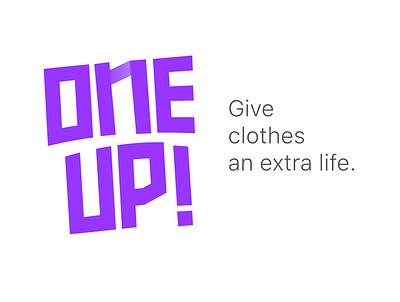 One Up! - App brand brading logo design ui design webdesign