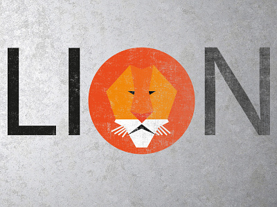 Lion design illustration logo photoshop vector web