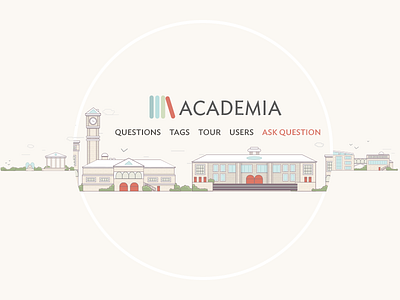 Academia illustration