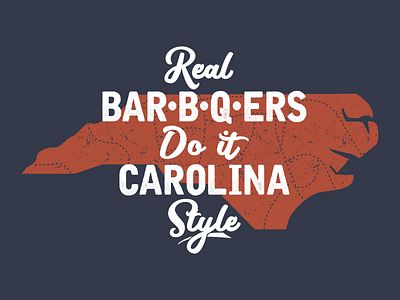 NC BBQ Design illustration illustrator vector art