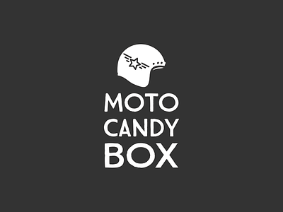 Motocandybox Logo helmet logo motorcycle motorcycle helmet