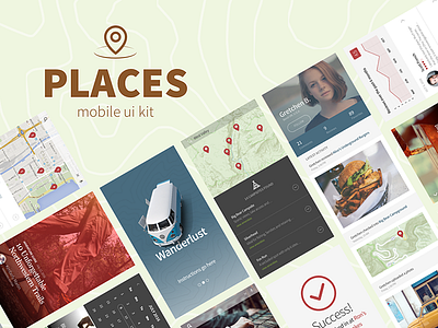 Places UI Kit released check in event events geography location map maps search store locator travel