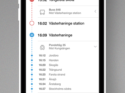 MTR Stockholm Travel Planner