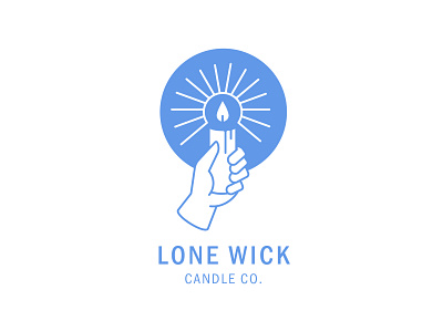 Lone Wick Candle Co Logo