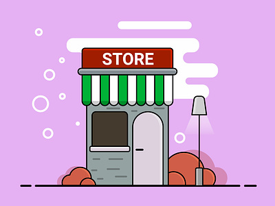 Store vector illustration