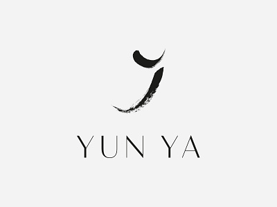 Yun Ya icon identity logo mark sketch symbol typography
