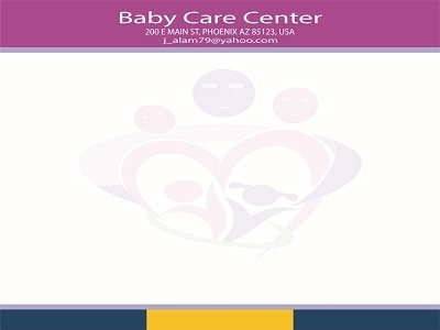 Baby Care Center Letterhead