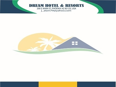 Traval & Hotel Letterhead branding design illustration letterhead vector