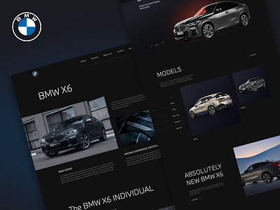 BMW CONCEPT — WEB-SITE bmw cars clean luxery minimal ui ux uxui web webdesign