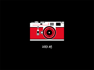 Leica M3 camera camera icon design flat icon leica leica m3