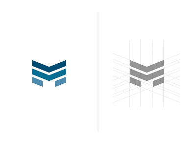 MIASolutions | Logo creation branding data data management design flat logo minimal vector