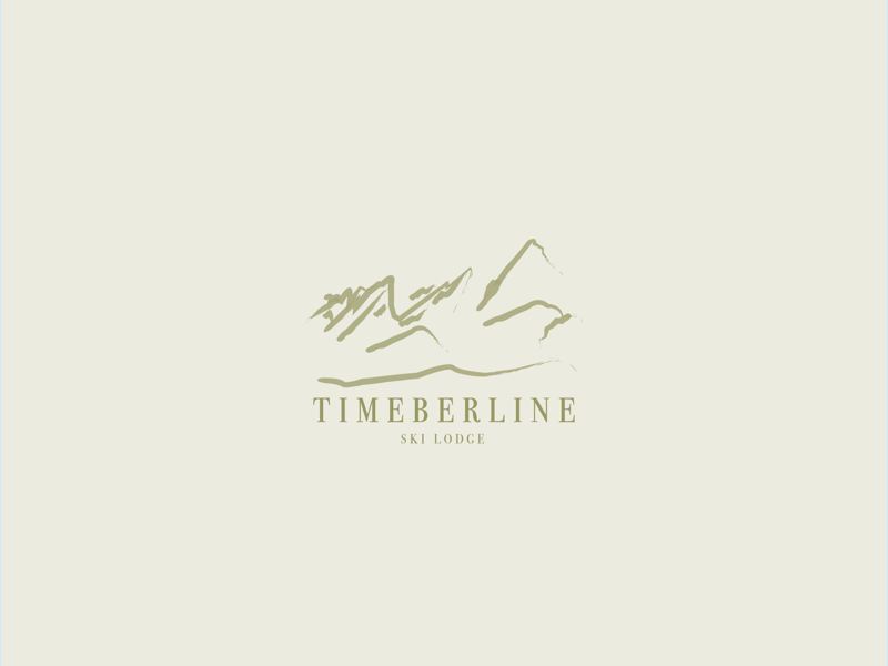 Timberline illustration whimsical creative dailylogochallenge dailylogo design graphic minimal icon