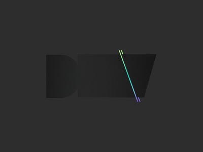 Logo Design for devgigs.io black branding dark design logo logo design neon