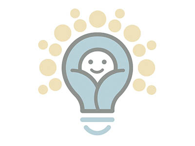 Nobody puts baby in the lightbulb baby icon illustration lightbulb vector