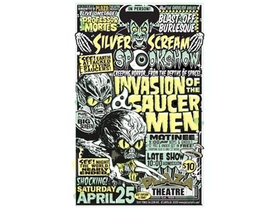 Invasion of the Saucermen Poster