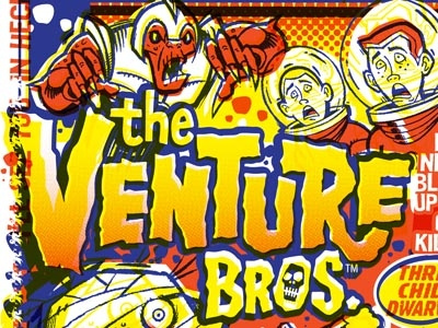 Venture Bros. Poster - Detail illustration venture bros