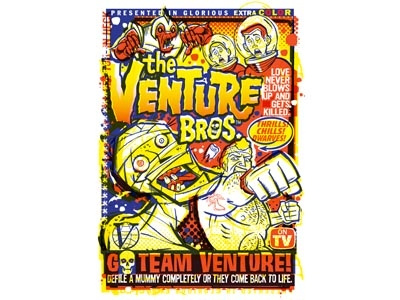 Venture Bros. Poster illustration venture bros