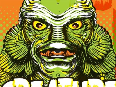 Creature Poster - Detail