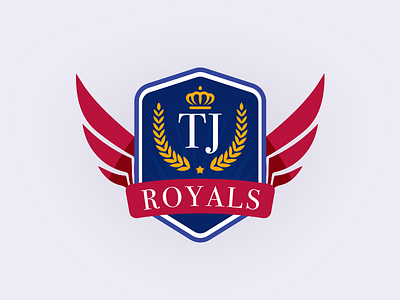 TJ Royals Logo Design Concept cricket logo techjini