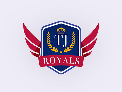 TJ Royals Logo Design Concept