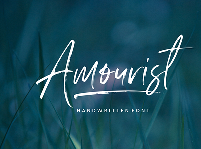Amourist – Script Brush Font app branding brush font business elegant exclusive fashion feminime font graphic design illustration logo minimalist natural script font simple stylish typography ux vector