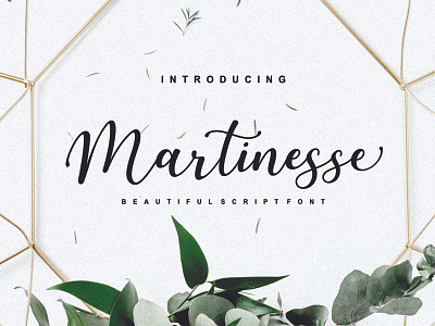 Martinesse - Beautiful Script Font branding business casual classic elegant exclusive fashion feminime font logo luxury minimalist natural script script font signature simple stylish typography