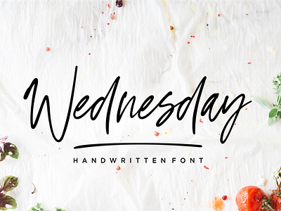 Wednesday Vibes - Handwritten Font