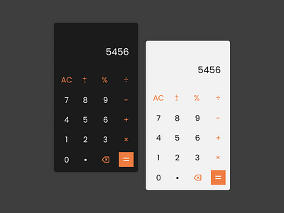 Daily UI 004 - Calculator design typography ui ux vector visual design