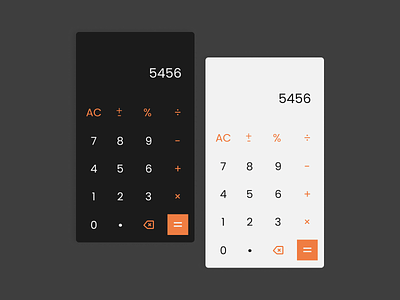 Daily UI 004 - Calculator