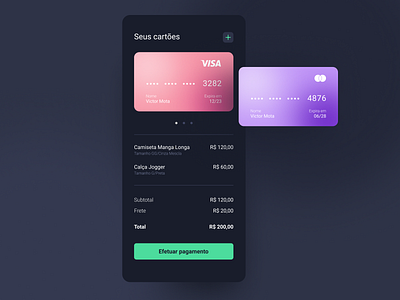 Daily UI #02 - Credit Card Checkout checkout credit card daily ui dailyui ui