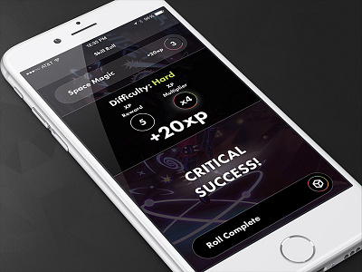 Role Success Screen app game ios iphone mobile play role success ui ux visual
