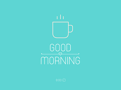 Good Morning arabic blue cofee design flat font good morning jozoor mugg