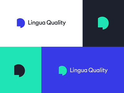 Lingua Quality branding language logo lq translation