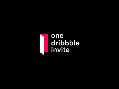 One Dribbble Invite dribbble invitation invite one