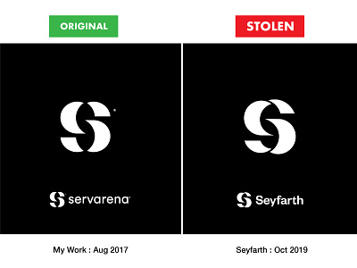 Carbone Smolan Agency Stolen my logo branding carbone smolan agency thief logo seyfarth seyfarth seyfarth stolen logo stolen thief thiefs
