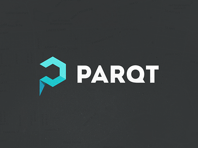 Parqt App Branding app blue branding identity logo parking
