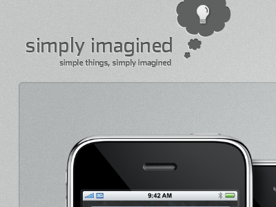 simply imagined logo & implementation