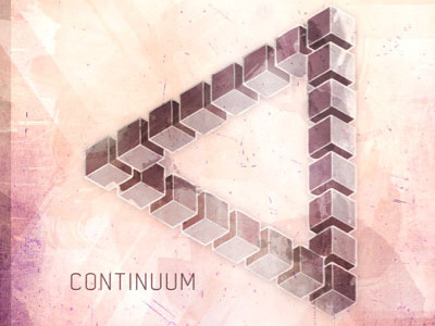 Continuum poster texture triangle