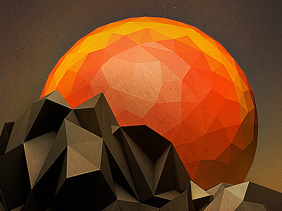 Low-Poly Sun Set