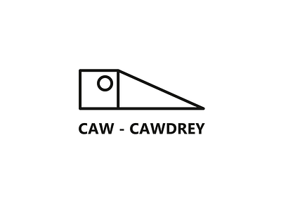 Caw-Cawdrey. Crow logo