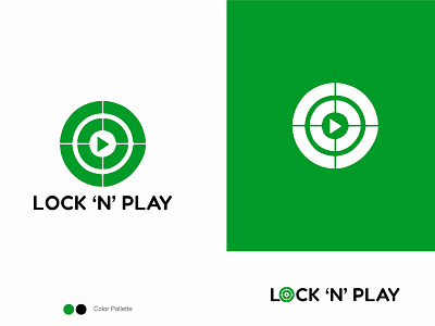 Lock 'N' Play logo design brand identity branding creative damilola emmanuel akinosun logo logo design